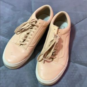 Tan leather Cans Size 9.5 Men’s